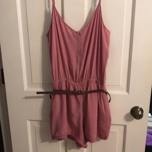Forever 21 dusty rose romper